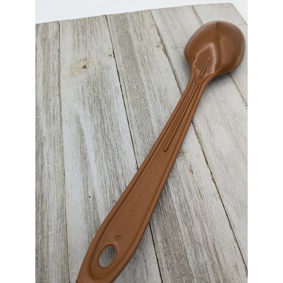 Hutzler Solid Serving Spoon 10" Brown No 700 - Picture 6 of 8